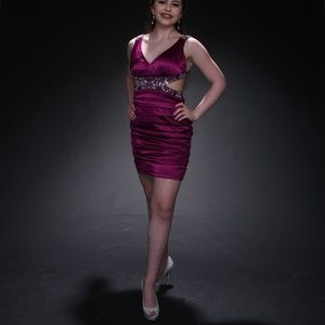 City Triangles Pink Mini Dress